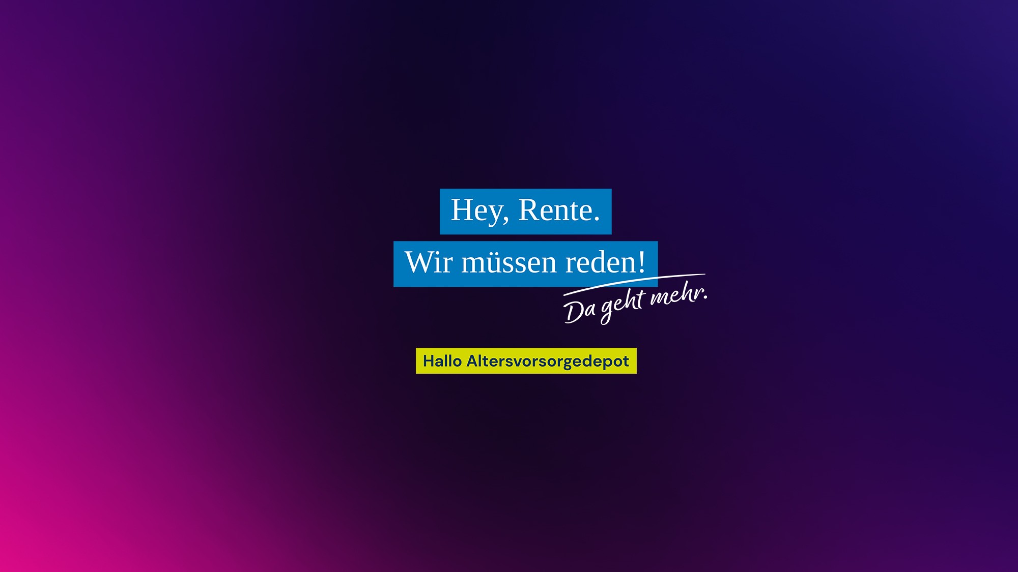 Headergrafik zum Altersvorsorgedepot 
