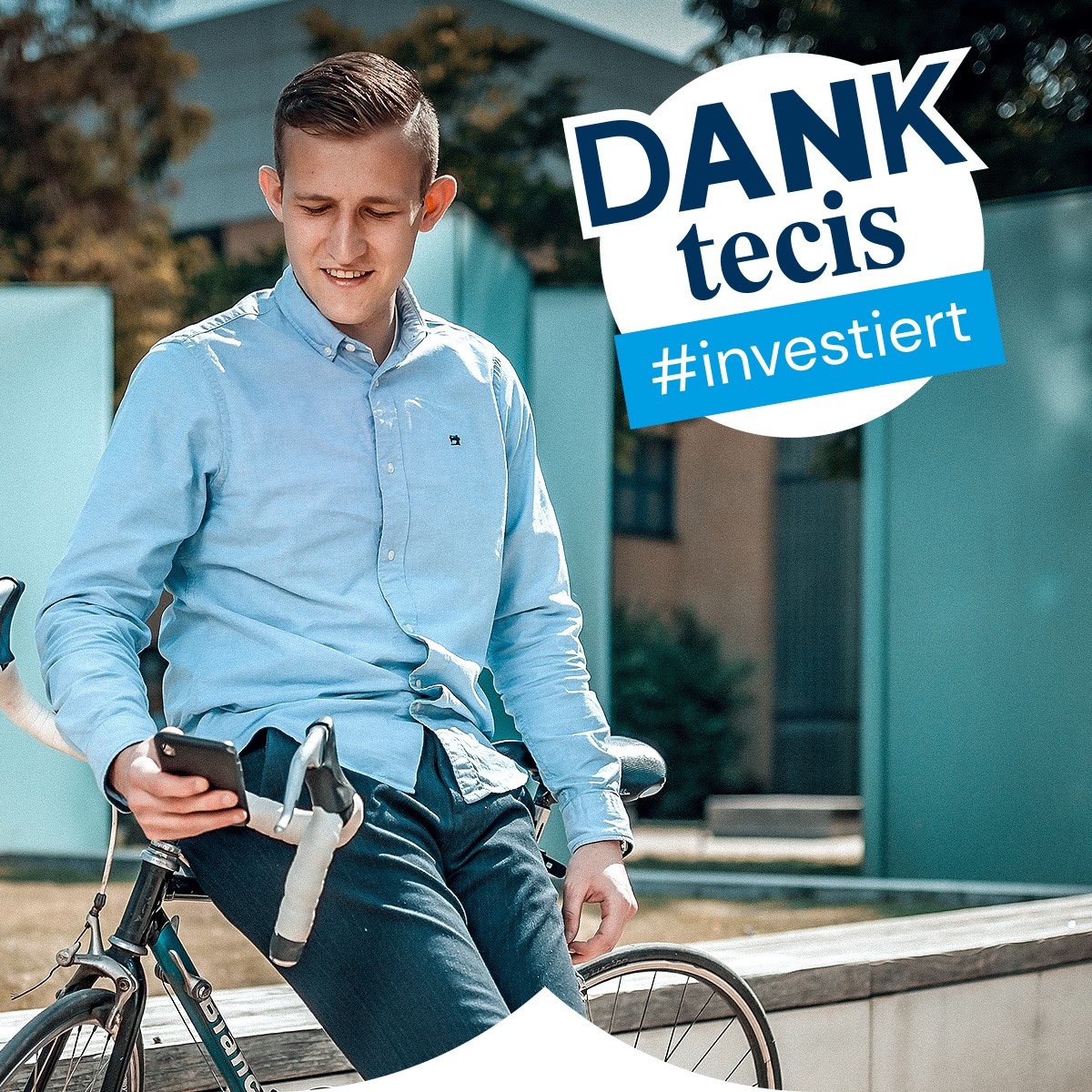 Dank tecis - investiert